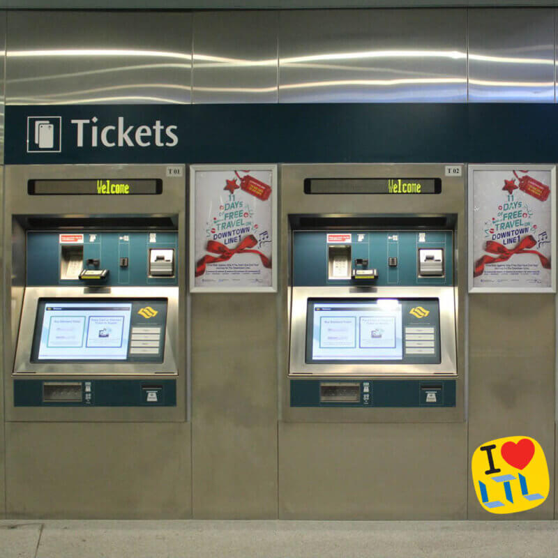 MRT Ticket Machine