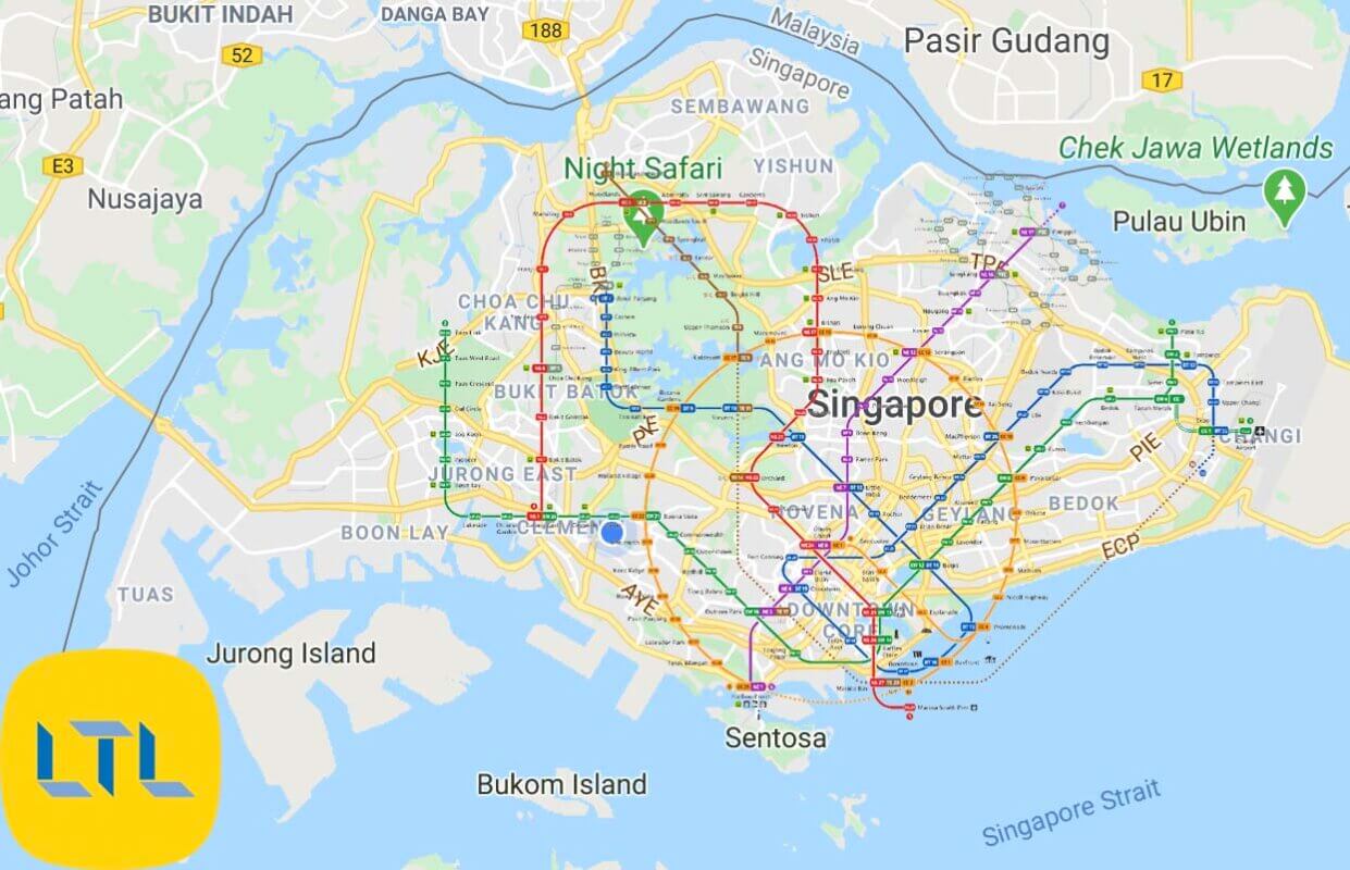 Singapore's Metro lines