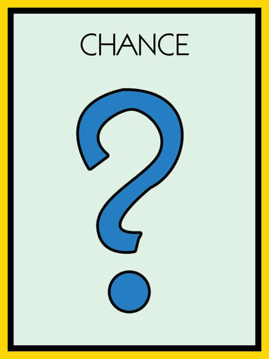 Chance Card Chinese Monopoly