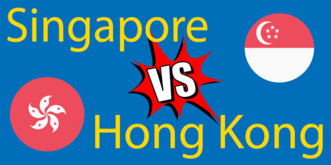Singapore vs Hong Kong // The Ultimate 2024 Debate Thumbnail
