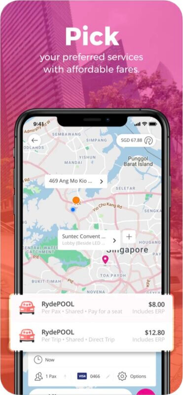 Ryde: Singapore App