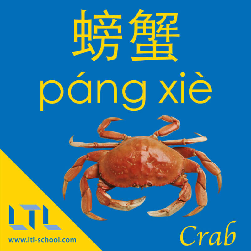 Crab in Chinese