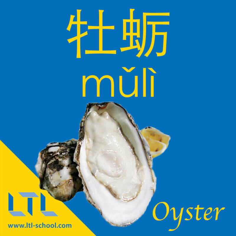 Oyster in Chinese