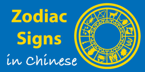 Zodiac Signs in Chinese ♈ Thumbnail