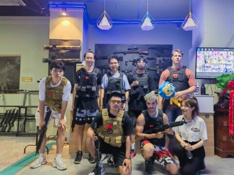 Lasertag Social Event